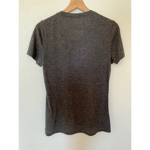 Harry Potter Hogwarts Crest Womens T-Shirt Gray Size M - Picture 4 of 4